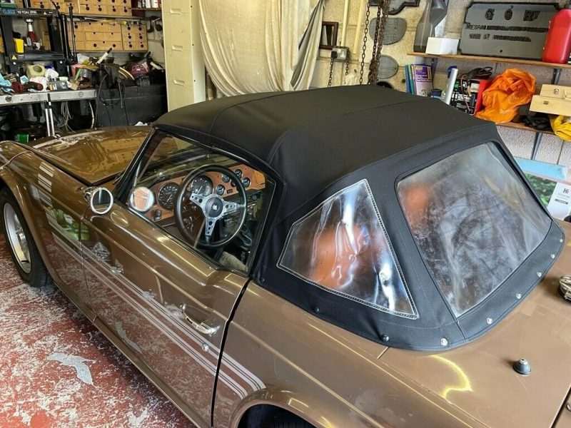 TRIUMPH TR6, 1972, très bel état d'origine, jamais repeinte, sans corrosion, Overdrive