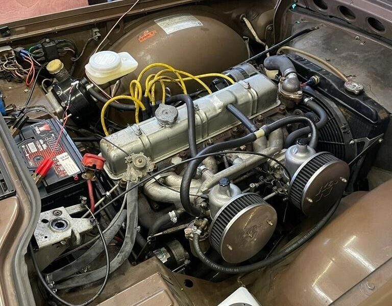 TRIUMPH TR6, 1972, très bel état d'origine, jamais repeinte, sans corrosion, Overdrive